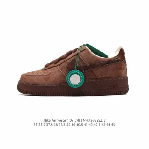 公司级 附赠送logo清洁刷 Af1耐克 Nike Air Force 1 ‘07 Low 空军一号厚底增高百搭休闲运动板鞋 原楦头原纸板 打造纯正空军版型，专