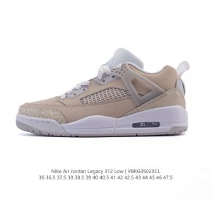 公司级 耐克 Nike Jordan Spizike Low 经典爆裂纹复古运动篮球鞋！全新低帮造型吸睛！整双鞋在融合了 Air Jordan 经典鞋款中的标志