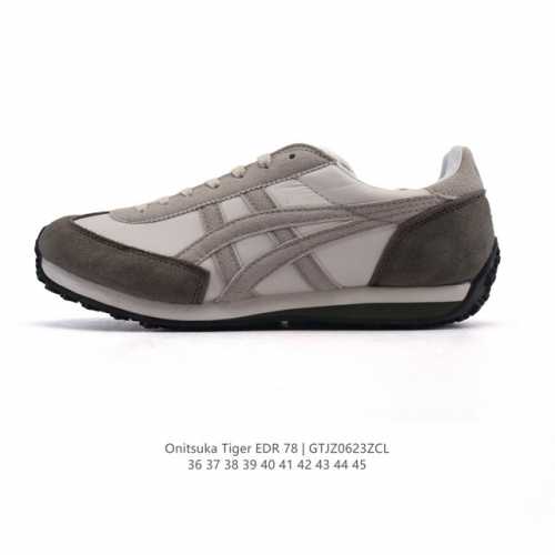新品 Onitsuka Tiger鬼塚虎阿甘鞋Edr 78休闲鞋78系列 中性休闲运动鞋，复古风的日常百搭神器它的设计灵感来源于经典跑步鞋，简约又不失时尚感。经