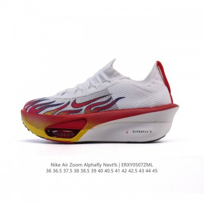 公司级 耐克 Nike Air Zoom Alphafly Next% 3代 马拉松三代 原标原盒真碳纤维 真Zoom X 气垫正确版型！鞋面采用更轻质更透气的