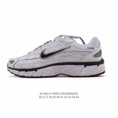公司级 耐克 Nike 男女子休闲运动鞋 P-6000Premium 轻便舒适透气防滑缓震耐磨跑步鞋。P-6000 是一款植根于 0 年代风格的混合款式，让人想 - 点击图像关闭