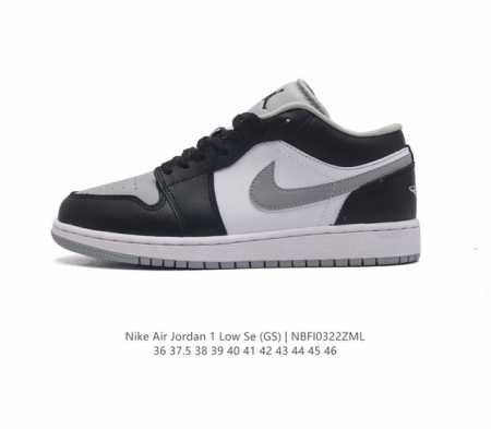耐克 乔丹air Jordan 1 Low Aj1 乔1 乔丹1代aj1 低帮复古文化休闲运动篮球鞋 该鞋款从 1985 年元年款汲取设计灵感 焕新演绎简约经典 - 点击图像关闭