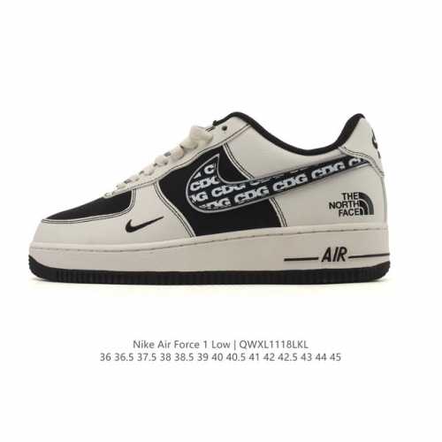 特价 耐克 Nike Air Force 1 '07 Low 空军一号含气垫 低帮 小白鞋 百搭厚底增高休闲运动板鞋。柔软、弹性十足的缓震性能和出色的中底设计，