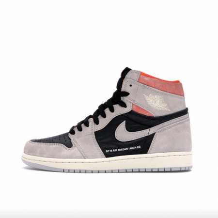 真二层耐克 Nike Air Jordan 1 Retro High Og 乔丹一代aj1 乔1 Aj1 高帮篮球鞋复刻运动鞋 皮面高帮板鞋的设计灵感源自运动夹 - 点击图像关闭