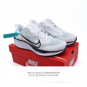 160 耐克Nike Air Quest 6 卡贾透质轻气休运闲 透气轻盈缓震跑步鞋，Nike Quest 6男女子透气轻盈缓震跑步鞋采用匠心设计，助你心愿成真