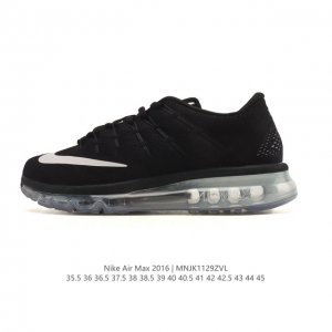 新品 耐克 Nike Air Max 2016 全掌气垫 减震回弹 透气轻便 舒适耐磨 运动 织物 低帮 跑鞋 Nike Air Max 2016是耐克推出的经
