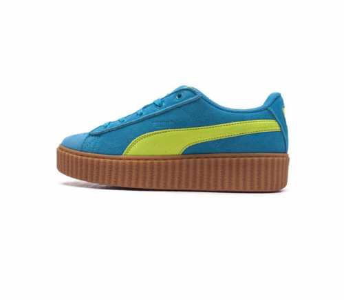 彪马 蕾哈娜fenty X Puma Creeper Phatty 全新联名鞋款运动鞋 男女板鞋 采用品牌标志性的麂皮 厚底设计 搭配刚性橡胶 Creeper