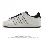 阿迪达斯 Adidas Superstar 2025年新款鞋子 经典贝壳头系列 新款休闲板鞋潮流男女士运动鞋 。鞋面皮革拼接材质 标志性的贝壳鞋头，简约的线条。