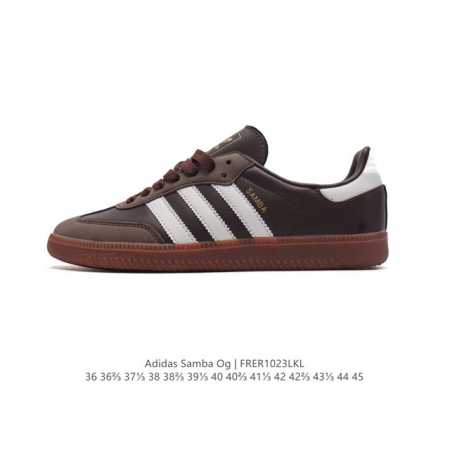 阿迪达斯 德训鞋 ADIDAS ORIGINALS SAMBA OG SHOES 经典运动鞋小白鞋 T头鞋 男女板鞋 彰显休闲摩登风情的时尚经典鞋。它诞生于50 - 点击图像关闭