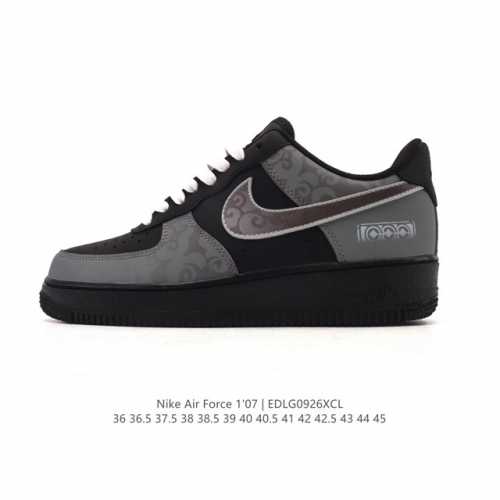 公司级 耐克 Nike Air Force 1 '07 空军一号含气垫 小白鞋 低帮百搭厚底增高休闲运动板鞋。柔软、弹性十足的缓震性能和出色的中底设计，横跨复古