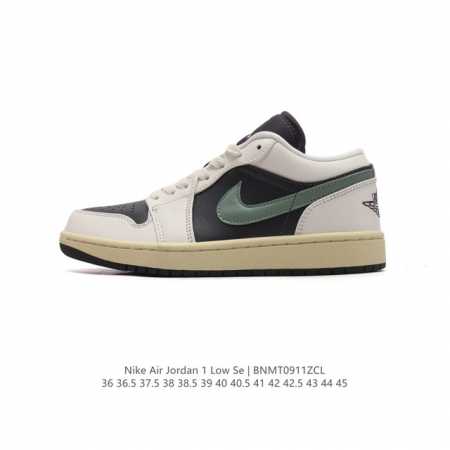 耐克 乔丹air Jordan 1 Low Aj1 乔1 乔丹1代aj1 低帮复古文化休闲运动篮球鞋。从1985 年面世的元年款汲取设计灵感，采用简洁大方的经典 - 点击图像关闭
