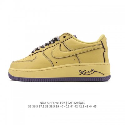 公司级 Af1耐克 Nike Air Force 1 ‘07 Low 空军一号 厚底增高百搭运动板鞋 原楦头原纸板 打造纯正空军版型，专注外贸渠道 全掌内置蜂窝
