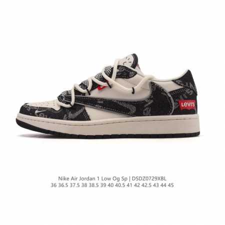 公司级 真标 耐克 Nike Air Jordan 1 Low Og Sp Military Blue Aj1乔1倒勾 2025年新款 蛇年新款 低帮篮球鞋 解 - 点击图像关闭