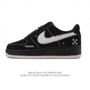 公司级 Af1耐克 Nike Air Force 1 ‘07 Low 空军一号 厚底增高百搭运动板鞋 原楦头原纸板 打造纯正空军版型，专注外贸渠道 全掌内置蜂窝