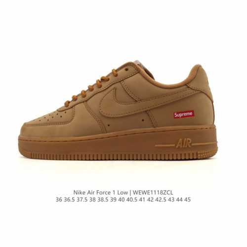 耐克 Nike Air Force 1 '07 Low 空军一号含气垫 低帮 小白鞋 百搭厚底增高休闲运动板鞋。柔软、弹性十足的缓震性能和出色的中底设计，横跨复