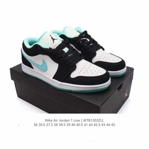 耐克 乔丹air Jordan 1 Low Aj1 乔1 乔丹1代aj1 低帮复古文化休闲运动篮球鞋。该鞋款从 1985 年元年款汲取设计灵感，焕新演绎简约经典