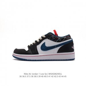 真标 耐克 乔丹Air Jordan 1 Low AJ1 乔1 乔丹1代aj1 低帮复古文化休闲运动篮球鞋。该鞋款从 1985 年元年款汲取设计灵感，焕新演绎简