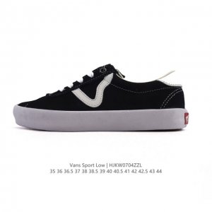 Vans 万斯 范斯Vans Sport Low运动系列复古低帮硫化滑板板鞋 经典低帮运动休闲鞋滑板鞋帆布鞋 男女鞋真标硫化工艺，原装铝楦数据开发鸟嘴楦型版本夏