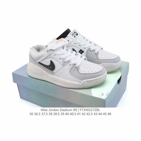 200 【公司级 头层皮】耐克 Nike Air Jordan Stadium Aj90 潮流运动板鞋 Aj90 充满了对Tinkerhathield 原创设计 - 点击图像关闭
