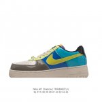特价 耐克 Nike Air Force 1 '07 Low 空军一号含气垫 低帮百搭厚底增高休闲运动板鞋。柔软、弹性十足的缓震性能和出色的中底设计，横跨复古与