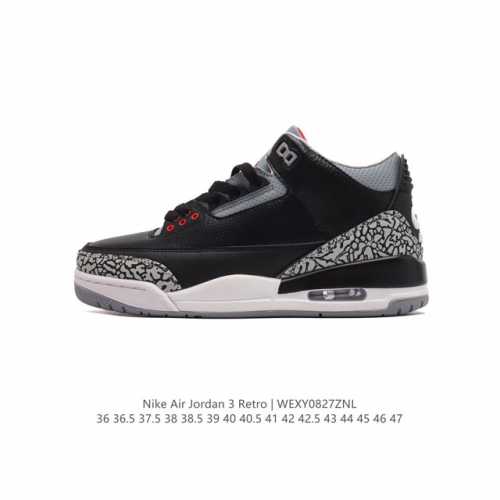 公司级 耐克 乔丹 Aj3 耐克 Nike Air Jordan 3 Retro Se 乔3 复刻篮球鞋 乔丹3代 三代 男女子运动鞋，作为 Aj 系列中广受认