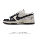 耐克 Nike Dunk Low Retro 运动鞋 2025 新年复古板鞋 路易威登联名。作为 80 年代经典篮球鞋款，起初专为硬木球场打造，后来成为席卷街头