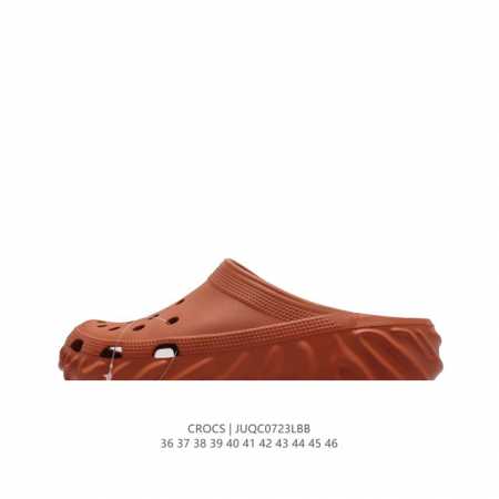 Crocs 沙滩洞洞鞋 男女休闲厚底增高凉拖鞋 卡骆驰杨幂同款 厚底增高凸显大长腿沙滩鞋 选择尺码时 建议选大一码 脚感更舒适 这款带鞋盒 类型：男女鞋 尺码： - 点击图像关闭