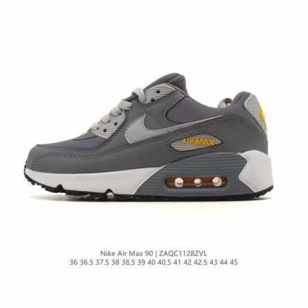 Nike耐克运动鞋 Air Max 90 健身运动跑鞋休闲鞋 复古风十足！Air Max 90 作为 Nike 旗下最经典的鞋型之一，凭借着百搭的造型，获得众多 - 点击图像关闭