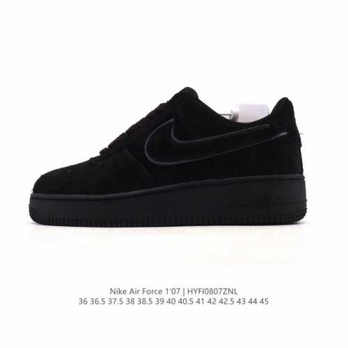 公司级 新款 Af1耐克 Nike Air Force 1 ‘07 Low 空军一号 气垫厚底增高百搭运动板鞋 原楦头原纸板 小白鞋 打造纯正空军版型，专注外贸