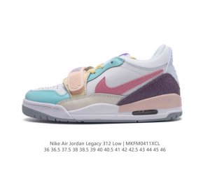 耐克 Aj 乔丹 Air Jordan Legacy 312 男女士低帮运动鞋百搭篮球鞋。酷炫混搭，谁人不爱？Air Jordan Legacy 312 Low