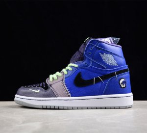 Zion Williamson X Air Jordan 1 High Voodoo Aj1 乔1巫毒娃娃 复古文化休闲运动板鞋 Dz5485-420 尺码 3