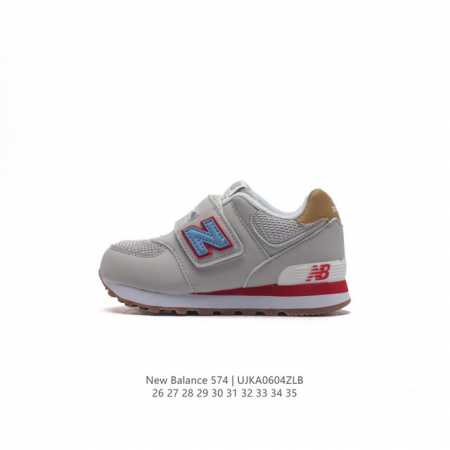 童鞋 Nb 574 新百伦 New Balance Nb 574系列舒适百搭复古拼接时尚休闲儿童运动鞋。New Balance 的 574 具有识别性和持久流行 - 点击图像关闭
