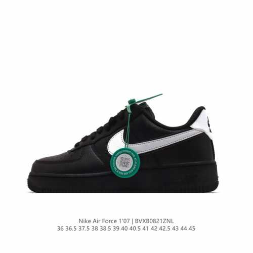 公司级 附赠送logo清洁刷 Af1耐克 Nike Air Force 1 ‘07 Low 空军一号厚底增高百搭休闲运动板鞋 原楦头原纸板 打造纯正空军版型，专