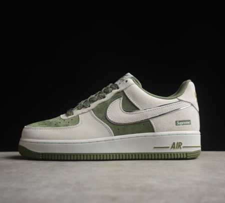 Supreme X Nk Air Force 7 Low 灰绿全麂皮 联名款 空军一号低帮休闲板鞋 Me2392-106 打造纯正空军版型#专注外贸渠道 全掌内 - 点击图像关闭