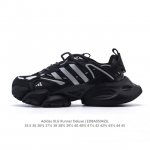 公司级 阿迪达斯Adidas Xlg Runner Deluxe 跑步者豪华版系列低帮厚底增高老爹风复古缓震休闲运动慢跑鞋。男女鞋#原楦原纸版开发版型#采用硬质