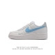 耐克 Nike Air Force 1 '07 Low 空军一号含气垫 低帮百搭厚底增高休闲运动板鞋。柔软、弹性十足的缓震性能和出色的中底设计，横跨复古与现代的