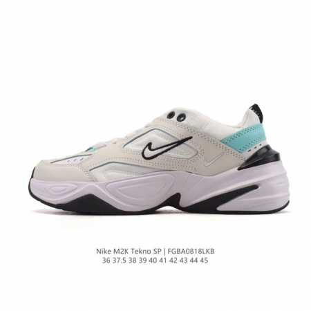 耐克 Nike M2K Tekno 男女子运动鞋厚底老爹鞋经典复古休闲慢跑鞋 从 Monarch 系列汲取灵感，以太空时代细节演绎未来风范。分层鞋面借鉴自元年款 - 点击图像关闭