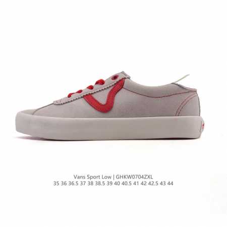 Vans 万斯 范斯Vans Sport Low运动系列复古低帮硫化滑板板鞋 经典低帮运动休闲鞋滑板鞋帆布鞋 男女鞋真标硫化工艺，原装铝楦数据开发鸟嘴楦型版本夏 - 点击图像关闭