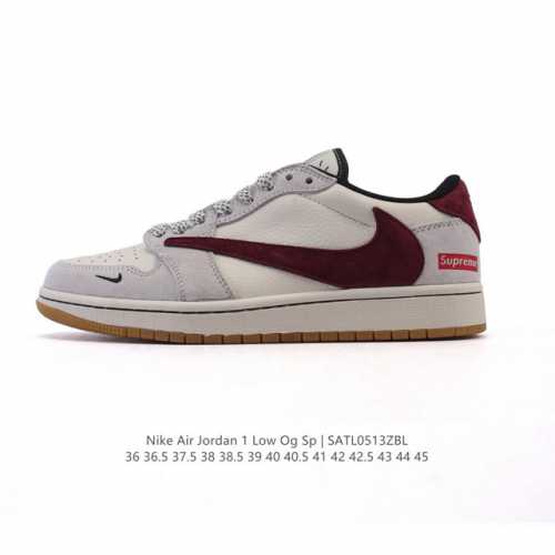 真标 耐克 Nike Air Jordan 1 Low Og Sp Military Blue Aj1乔1倒勾 2025年新款 蛇年新款 低帮篮球鞋 Aj1 乔