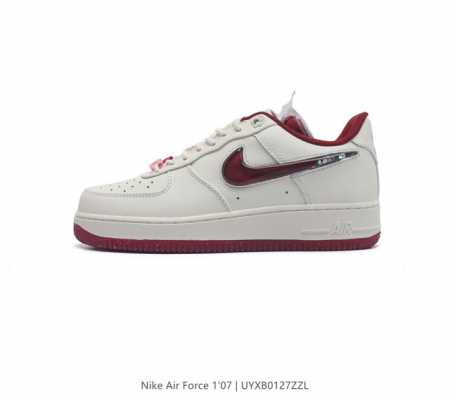 耐克 Nike Air Force 1 '07 Low 空军一号 Af1 Af1代 低帮百搭厚底增高休闲运动板鞋 柔软 弹性十足的缓震性能和出色的中底设计 横跨 - 点击图像关闭