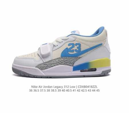 耐克 Aj 乔丹 Air Jordan Legacy 312 男女士低帮运动鞋百搭篮球鞋。酷炫混搭，谁人不爱？Air Jordan Legacy 312 Low - 点击图像关闭