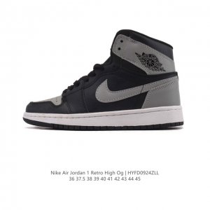 耐克 Jordan 乔丹 1 Zoom Air Retro High 经典复古篮球鞋 Aj1 乔丹1代 乔1运动鞋，优选Rb+Eva组合鞋底版，男女鞋真标，采用