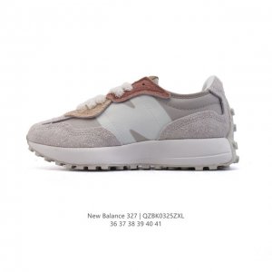 160 【真标】Nb 新百伦 New Balance 327系列复古休闲运动慢跑鞋时尚女运动鞋 以更纯粹的复古风格设计打造的全新造型 侧身还以解构设计，将 N