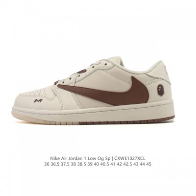 公司级 真标 耐克 Nike Air Jordan 1 Low Og Sp Military Blue Aj1乔1倒勾 2025年新款 蛇年新款 路易威登联名