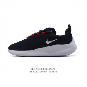 80 nike Viale 耐克网面轻便舒适透气运动休闲跑步鞋。设计灵感源自马拉松跑步鞋，带来格外轻盈的脚感，以现代手法诠释快速理念。轻盈网眼鞋面结合合成材质翻