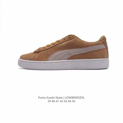 彪马Puma Suede Skate 低帮复古轻便透气防滑减震休闲鞋 时尚男女士板鞋潮运动鞋 类型：男女鞋 尺码: 36-45 货号：391108 编码：Low