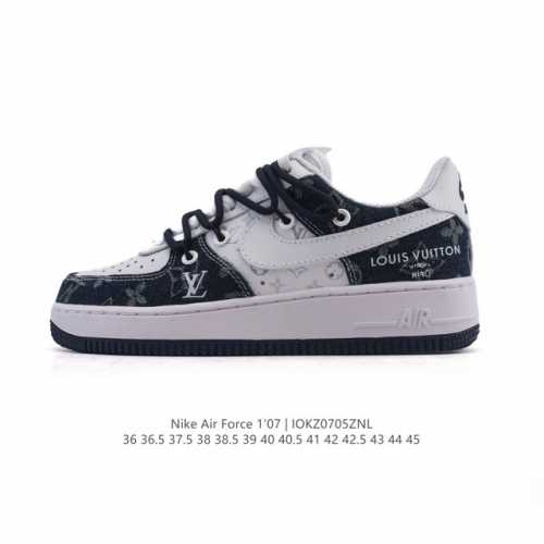 公司级 Af1耐克 Nike Air Force 1 ‘07 Low 空军一号 小白鞋 解构绑带 双鞋带 厚底增高百搭运动板鞋 原楦头原纸板 打造纯正空军版型，