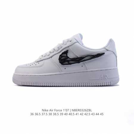200 耐克 Nike Air Force 1 '07 Low 空军一号含气垫 小白鞋 2025年 蛇年新款 低帮百搭厚底增高休闲运动板鞋。柔软、弹性十足的缓震 - 点击图像关闭