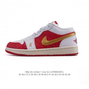 耐克 乔丹Air Jordan 1 Low Aj1 乔1 乔丹1代Aj1 低帮 蛇年限定 复古文化休闲运动篮球鞋。从1985 年面世的元年款汲取设计灵感，采用简