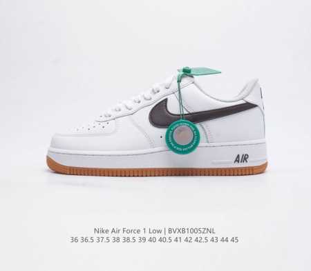 公司级 附赠送logo清洁刷 耐克nike Air Force 1 Low 空军一号 Af1 低帮百搭休闲运动板鞋 柔软 弹性十足的缓震性能和出色的中底设计 横 - 点击图像关闭